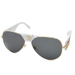 Authentic Versace Sunglasses with gold trim